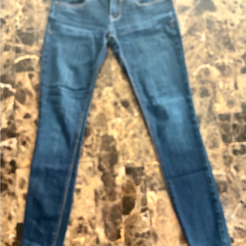 Express Dark Blue Skinny Jeans